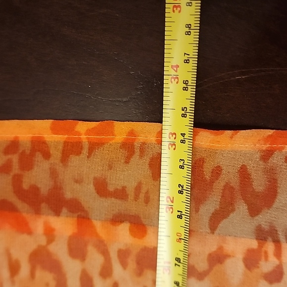 Chico’s New with Tag Embellished Coastal Mix Semi Sheer Tunic Top 3 (XL) Beach - Picture 8 of 9